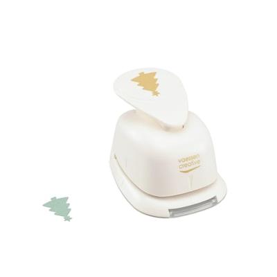 Vaessen Creative • figuurpons kerstboom met ster medium 2,3x1,9cm