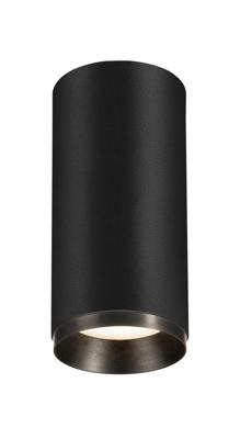 SLV OpbouwspotNuminos M cilinder zwart 4000K - 24gr - 1004234