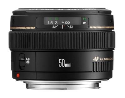 Canon EF 50mm 1:1,4 USM SLR Standaardlens Zwart