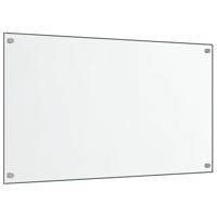 VidaXL Spatschermen keuken 2 st 70x60 cm gehard glas transparant - thumbnail