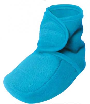 Playshoes babyslofjes Fleece Aquablauw | maat 20-21