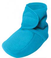 Playshoes babyslofjes Fleece Aquablauw | maat 20-21 - thumbnail