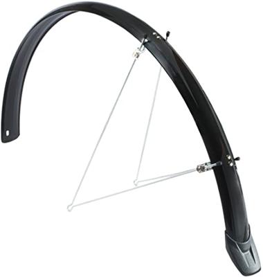 Eurofender Spatbordset elegance 28" x 46 mm - zwart