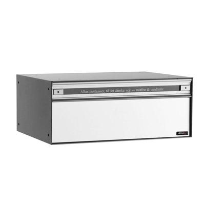 Allux Brievenbus Allux Pc2 Aluminium, Achteruitname - 40211080 Allux Brievenbus Allux Pc2 Aluminium, Achteruitname - 40211080
