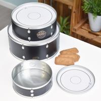 Drumstel Opbergtrommels (Set Van 3) - thumbnail