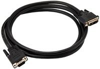 .com DVI-naar-VGA-beeldschermkabel MM - DVI-naar-VGA (15-pins) 2 m - Videokabel - HD-15 (VGA) (M) naar DVI-A (M) - 2 m - gevormd, duimschroeven - zwart - thumbnail