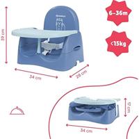 Kinderstoel Badabulle Blauw - thumbnail