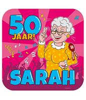 Paperdreams huldeschild - sarah cartoon - thumbnail
