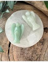 Edelsteen Engel Groene Aventurijn (35 mm) - thumbnail