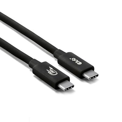 Club3D USB4 Gen 4x2 80Gbps 240W USB Type-C 1.2m USB-IF gecertificeerd Club3D USB4 Gen 4x2 80Gbps 240W USB Type-C 1.2m USB-IF gecertificeerd