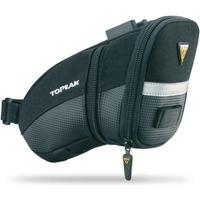 Topeak aero wp m zadeltas - zwart, polyester, racefiets, 0,98l - thumbnail