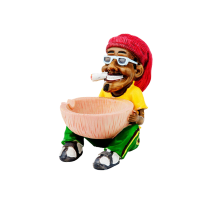 Rasta Rasta Asbak Zittend