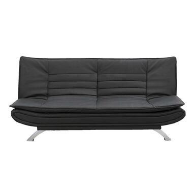 Bendt Slaapbank 'Oliver' PU-leder, kleur zwart Bendt Slaapbank 'Oliver' PU-leder, kleur zwart