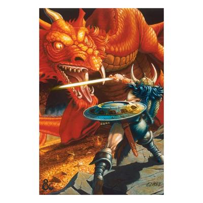 Poster Dungeons & Dragons - Classic Red Dragon Battle 61x91,5cm