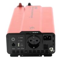 Omvormer-lader - EZA - Zuivere sinusgolf 500W - Zuivere sinusgolf - 10A lader - Compatibel met AGM/gel/lithium-accu's - thumbnail