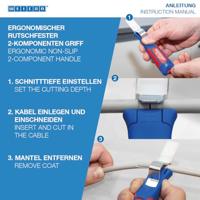 WEICON TOOLS 10012844 4-28 H Draadstripmes Geschikt voor: Ronde kabel 4 tot 28 mm - thumbnail