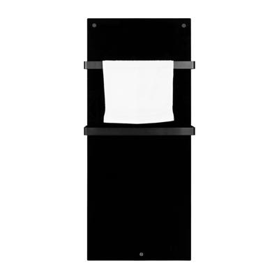 Eurom Sani 600 Comfort Infraroodpaneel badkamer 115x46.5cm Wifi 600watt Glas Zwart 350357