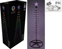 Verlichte boom 300 cm 550 led multi colour - thumbnail