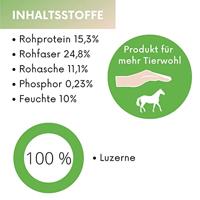 Lax Luzerne blok met gat Paard 3kg - thumbnail