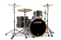 Sonor ProLite 322 Set NM, Ebony White Stripes - thumbnail