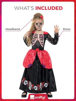 Dia De Los Muertos Meisje Kostuum
