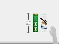 Glanzende lamineerfolie A4 100 - 100 stuks - thumbnail