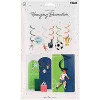 Fantastic Voetbal Swirl Hangdecoratie Birthday (6st) - thumbnail