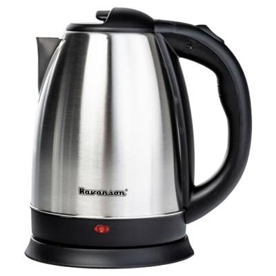 Ravanson CB-7015 waterkoker 1,8 l 1800 W Zwart, Roestvrijstaal