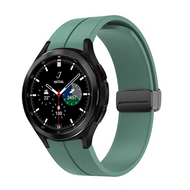 D-buckle sportbandje - Groen - Samsung Galaxy Watch 4 Classic - 42mm & 46mm D-buckle sportbandje - Groen - Samsung Galaxy Watch 4 Classic - 42mm & 46mm
