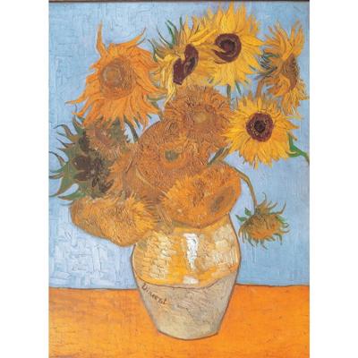 Clementoni legpuzzel van gogh sunflowers, 1000st. Clementoni legpuzzel van gogh sunflowers, 1000st.