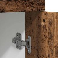 Onderkast met lade 80x46x81,5 cm bewerkt hout oud houtkleurig - thumbnail