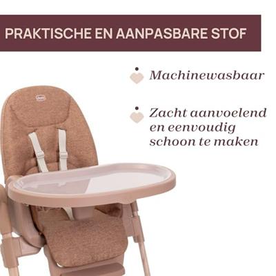 Kinderstoel Polly Armonia CHICCO terracotta