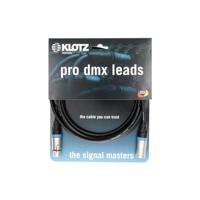 Klotz LX2-3X1K2-05.0 DMX-kabel met XLR 3p F/M-connectoren 5 meter - thumbnail