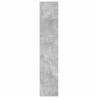 Boekenkast 40x30x152 cm bewerkt hout betongrijs - thumbnail