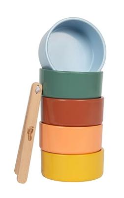 Small Foot - houten montessori sorteerspel met knijptang Small Foot - houten montessori sorteerspel met knijptang
