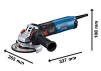 Bosch Professional GWS 17-125 TS 0.601.7D0.400 Haakse slijper 125 mm 1700 W - thumbnail