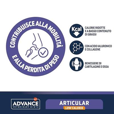 ADVANCE VETERINARY DIET DOG ARTICULAR GEWRICHTEN MINDER CALORIEËN - thumbnail