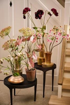 Silk-ka kunsttak fritillaria 64cm roze