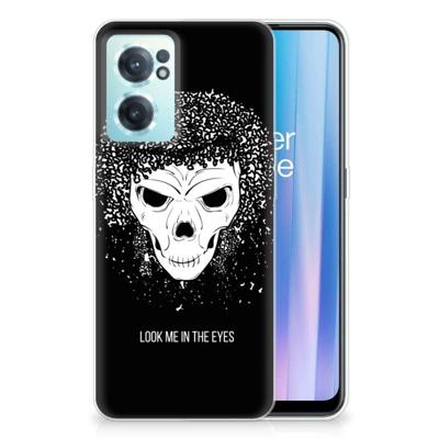 Silicone Back Case OnePlus Nord CE 2 5G Skull Hair Silicone Back Case OnePlus Nord CE 2 5G Skull Hair