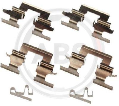 Accessoireset, schijfremblok 1608Q