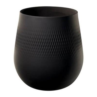 Villeroy & Boch Manufacture Collier Noir Vaas Carre L 22,5 cm