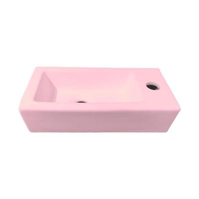 Fontein Best Design Morrano 37x18x9 cm Rechts Mat Roze Fontein Best Design Morrano 37x18x9 cm Rechts Mat Roze