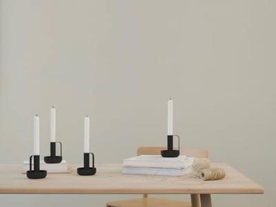 Stelton Ida Kaarsenstandaard zwart Stelton Ida Kaarsenstandaard zwart