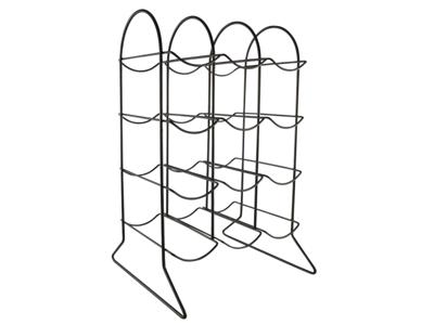 Cookinglife Wijnrek Bar Essentials Zwart - 12 Flessen Cookinglife Wijnrek Bar Essentials Zwart - 12 Flessen