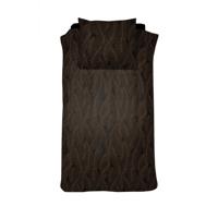 Damai Dekbedovertrek Bellezza 140x200/220 off black - thumbnail