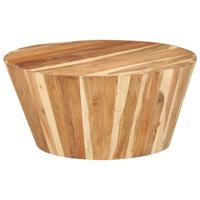 VidaXL Salontafel ø65x31 cm massief acaciahout - thumbnail