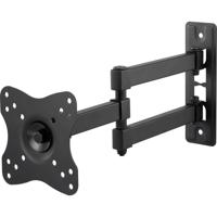 SpeaKa Professional SP-MM-1100 Monitor-wandbeugel Aantal monteerbare displays: 1 Display(s) 25,4 cm (10) - 81,3 cm (32) Zwart Kantelbaar, Zwenkbaar - thumbnail