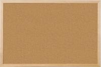 Q-CONNECT kurkbord, met houten frame, 90 x 60 cm - thumbnail