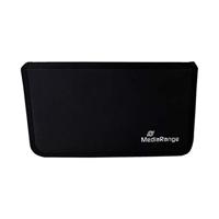 MediaRange CD-tas 48 CDs/DVDs/Blu-rays Nylon Zwart 1 stuk(s) (b x h x d) 28.9 x 4.9 x 16.1 mm BOX51 - thumbnail