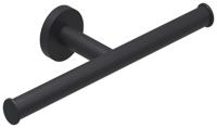 IVY Toiletrolhouder - dubbel - Mat zwart PED 6500452 - thumbnail